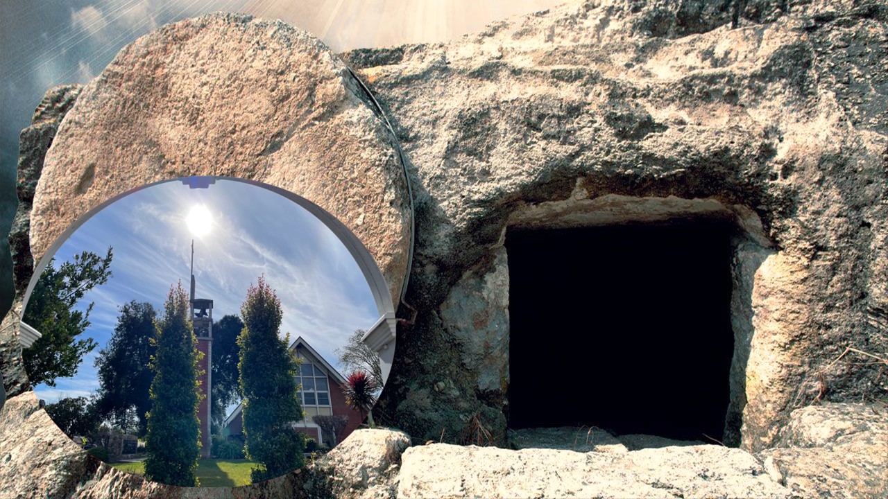 Empty Tomb of Jesus and St. Luke Chruch